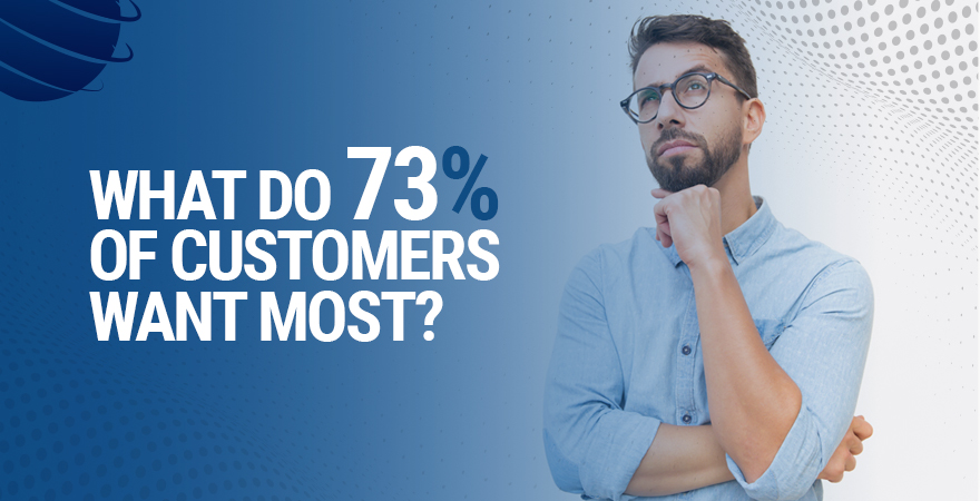What do 73% Customers Want Most?